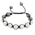 BRACELET - GOURMETTE SHAMBASTAR Bracelet Shamballa Mixte