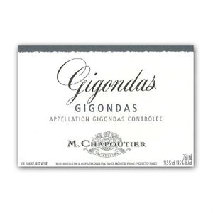 M. Chapoutier Gigondas 2010