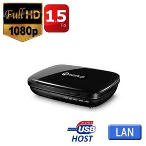 PASSERELLE - DISQUE DUR - LECTEUR MULTIMEDIA Memup Mediadisk LNX HD 1500 Go