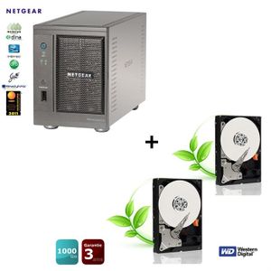 SERVEUR DE STOCKAGE - NAS Netgear ReadyNas Ultra 2b + 2 WD Green 1To 3.5" SERVEUR DE STOCKAGE - NAS Netgear ReadyNas Ultra 2b + 2 WD Green 1To 3.5"