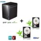 SERVEUR DE STOCKAGE - NAS DLINK DNS-320 NAS + 2 WD Green 2To 64Mo 3.5"