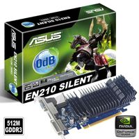 CARTE GRAPHIQUE Asus GF210 512Mo DDR3 SILENT (LP) v2