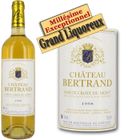 VIN BLANC Château Bertrand Sainte Croix du Mont 1998