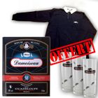 RHUM BIB Rhum Damoiseau 3L 50° + 3 verres + polo