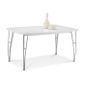 TABLE A MANGER AVEC OU SANS CHAISE - RALLONGE AMSTERDAM Table à manger Blanc