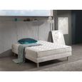 SOMMIER ET MATELAS  Ensemble 160x200cm couchage Mémoire 2.5cm MEMOPLUS