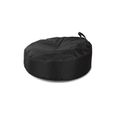 POUF - POIRE V2 DESIGN Pouf rond noir