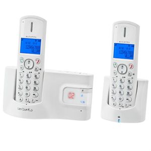 TELEPHONE FIXE - PACK TELEPHONES - COMBINE VENDU SEUL ALCATEL VERSATIS C650 VOICE DUO