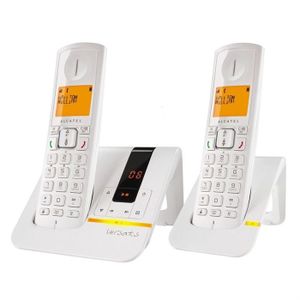ALCATEL F200 VOICE DUO BLANC