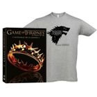  DVD Game Of Thrones Saison 2 + Tee-shirt