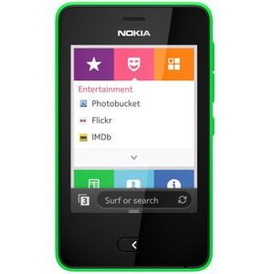 Téléphone portable NOKIA ASHA 501 Dual SIM Vert Téléphone portable NOKIA ASHA 501 Dual SIM Vert