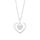 LE DIAMANTAIRE Collier Or Blanc 375° et Diamants F