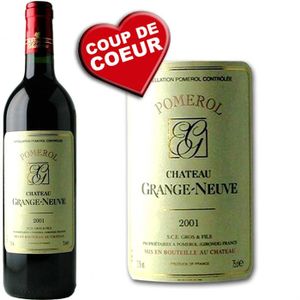 VIN ROUGE Château Grange Neuve Pomerol 2001