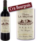 VIN ROUGE Château La Mothe Médoc Cru Bourgeois 2002