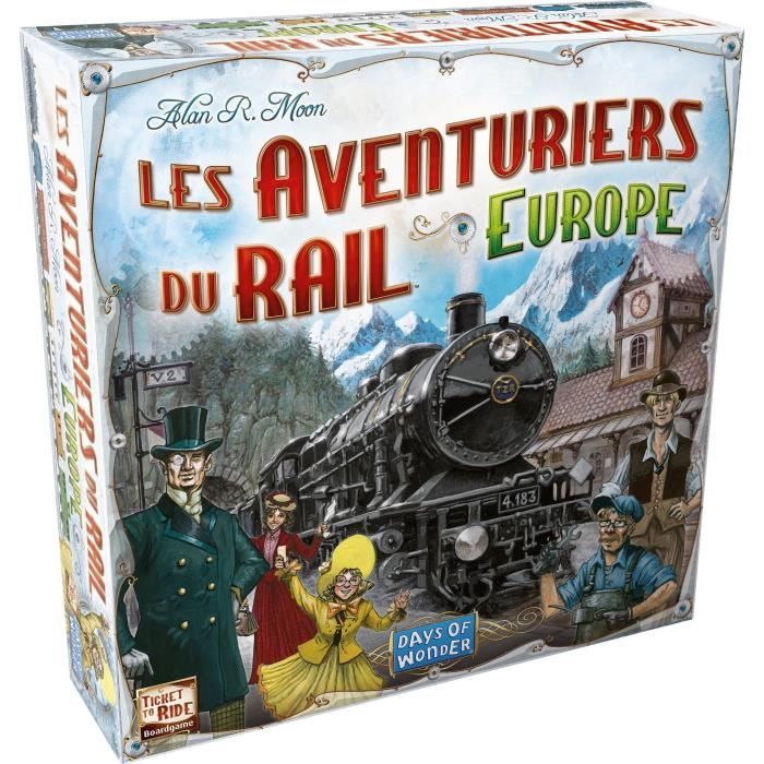 ASMODEE Les Aventuriers du Rail Europe