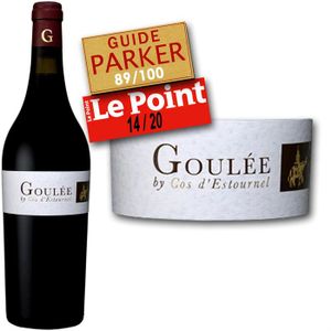 VIN ROUGE Château la Goulée by Cos d'Estournel 2007