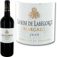 VIN ROUGE La Rose de Labégorce Margaux 2008