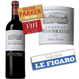 VIN ROUGE Château Fombrauge Saint-Emilion Grand Cru 2008 x1 VIN ROUGE Château Fombrauge Saint-Emilion Grand Cru 2008 x1