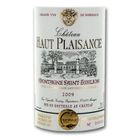 VIN ROUGE Château Haut Plaisance Montagne St Emilion 2009