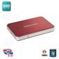 DISQUE DUR EXTERNE Toshiba stor.E Edition 500 Go Red