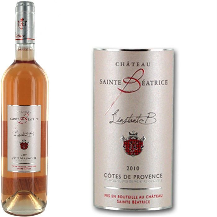 Château Sainte Béatrice Côtes de Provence 2010 Achat / Vente vin rose