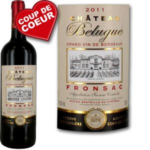 VIN ROUGE Château Belugue Fronsac 2011