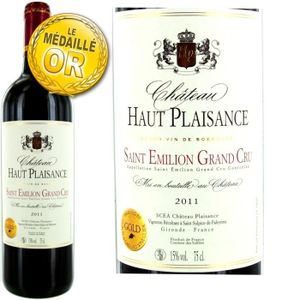 VIN ROUGE Château Haut Plaisance St Emilion Gd Cru 2011 x1 VIN ROUGE Château Haut Plaisance St Emilion Gd Cru 2011 x1