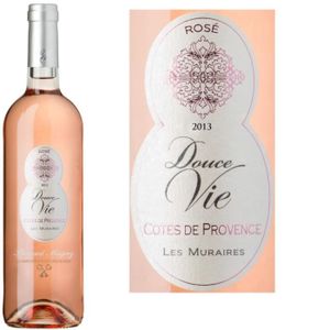 VIN ROSE Douce Vie 2013 Côtes de Provence Rosé x1 VIN ROSE Douce Vie 2013 Côtes de Provence Rosé x1