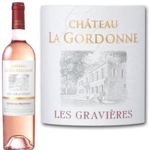 VIN ROSE Château la Gordonne La Gravières 2013 Provence x1 VIN ROSE Château la Gordonne La Gravières 2013 Provence x1