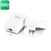 COURANT PORTEUR - CPL Trendnet TPL-401E2K Kit CPL HomePlug 500Mbps