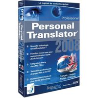 LOGICIEL CULTURE - LOISIR Linguatec Personal Translator 2008 Professional