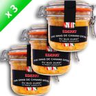  Lot de 3 Foie Gras Entier Piment d'Espelette180gr