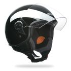 CASQUE AMX Casque Jet ECO Noir Brillant