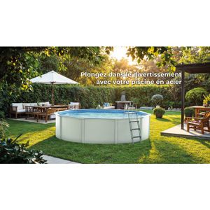 Piscine ronde 4.60m x 1.20m "Série Eco"