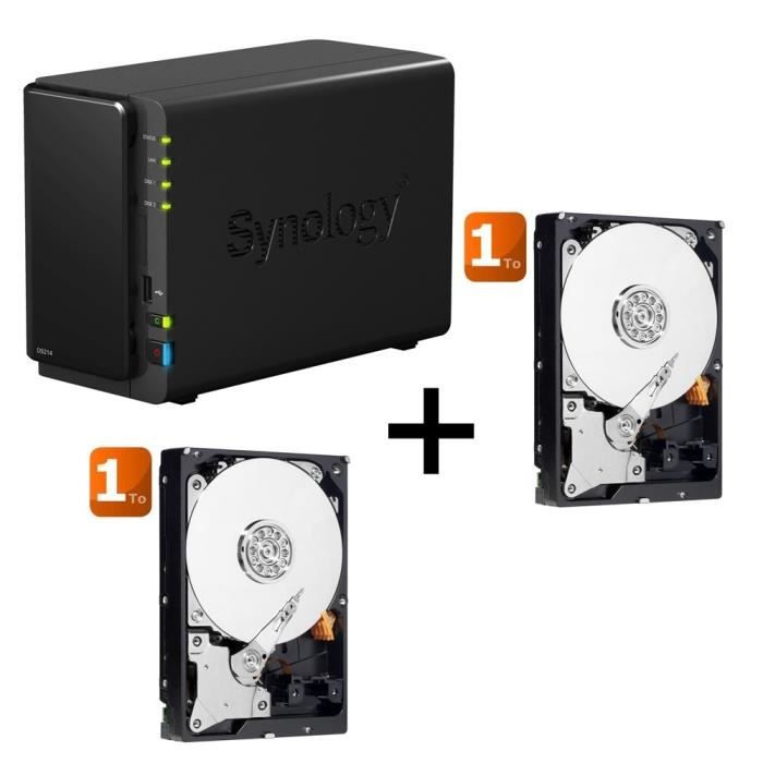 synology 214 installations de jeu