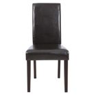  Lot de 2 chaises BELLA marron