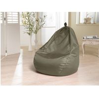  POUF POIRE TAUPE IN & OUTDOOR