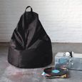 POUF - POIRE V2 DESIGN Pouf poire noir