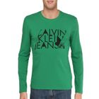  CALVIN KLEIN JEANS T-Shirt Homme Vert