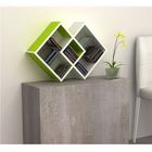  LOT DE 2 RANGEMENTS CD VERT