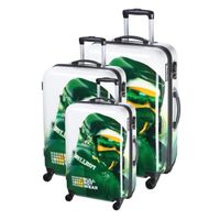 BULLROT Set 3 valises trolley double 4 roues BULLROT Set 3 valises trolley double 4 roues