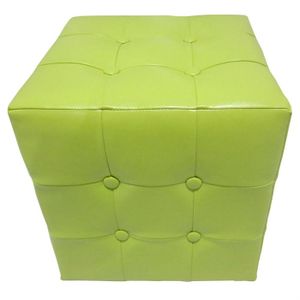 POUF CHETSER UNI VERT MOUSSE