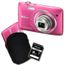 COMPACT NIKON S3500 Compact Rose + Etui + Carte SD 4 Go