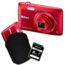 COMPACT NIKON S3500 Compact Rouge + Etui + Carte SD 4 Go