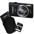 APPAREIL PHOTO COMPACT CANON IXUS 132 Compact Noir + Etui + Carte SD 4 Go