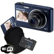 APPAREIL PHOTO COMPACT SAMSUNG DV150F Noir + Etui + Micro SD 4 Go