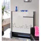 BUFFET - BAHUT - ENFILADE - VAISSELIER - LIVING STREET Bahut haut 2 portes 1 tiroir