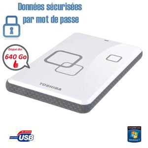 DISQUE DUR EXTERNE Toshiba storE Art3 640 Go DISQUE DUR EXTERNE Toshiba storE Art3 640 Go