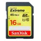 CARTE MEMOIRE Sandisk SDHC 16Go Extreme Video
