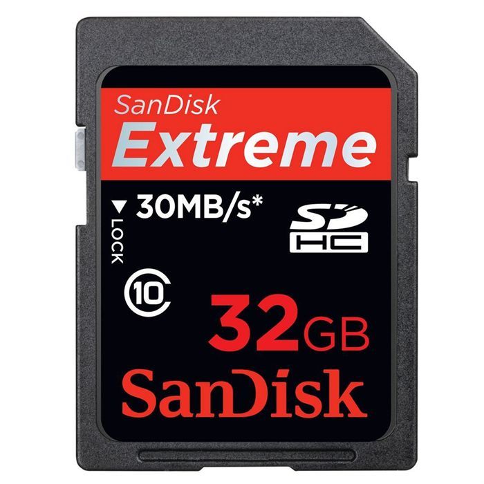 SANDISK SD 32 Go Extreme Achat / Vente carte mémoire